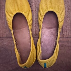 Mustard Yellow Tieks, size 10
